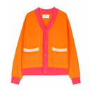 Cardigan Verde Naranja