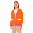 Cardigan Verde Naranja