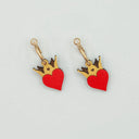 Pendientes Wonderland Hearts
