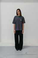 Camiseta Basic Black Washed