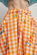 Falda Jaleo Naranja