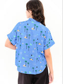 Camisa Sandal Celeste