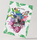 Libreta Corazon Tropical