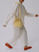 Micro Ona Soft Bag Vichy Yellow