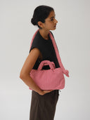 MiniOna Soft Bag Cotton Red Stripe