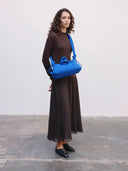 Ona Baguette Bag Cobalt Blue