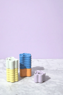 Candle Holder Flora Large Lilac