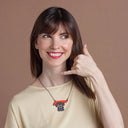 Collar Langosta y Telefono