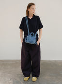 Micro Ona Soft Bag Leopard Denim