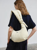 Capri Bag Cotton Lime Stripes