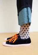 calcetines Polkadot Azul