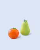 Salero y Pimentero Pera Naranja