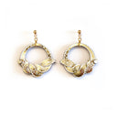 Pendientes Ouroboros White