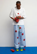 Pantalon Beso Azul