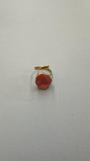 Anillo Ondulado Pequeño Rosa Chicle