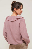 Camisa Daryna Burdeos