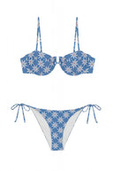 Bikini Magnolia Blue Balconette Lazo