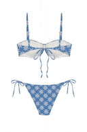 Bikini Magnolia Blue Balconette Lazo