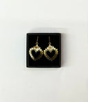 Pendiente Flaming Heart Black Velvet