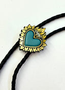 Corbata De Bolo Flaming Heart Blue Beauty