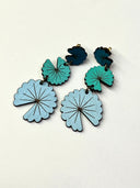 Pendiente Freshwater Leaves