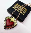 Colgante Sacred Heart Red Small