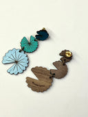Pendiente Freshwater Leaves
