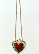 Colgante Sacred Heart Red Large