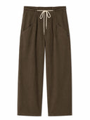 Pantalon Origami Castaño