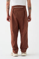 Pantalon Origami Chocolate