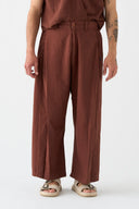 Pantalon Wide Chocolate