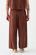 Pantalon Wide Chocolate