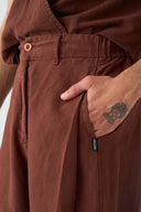Pantalon Wide Chocolate