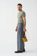 Pantalon Wide Ceniza