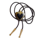 Corbata de Bolo Sacred Heart Black