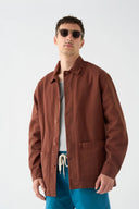 Sobrecamisa Chocolate