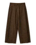 Pantalon Wide Castaño
